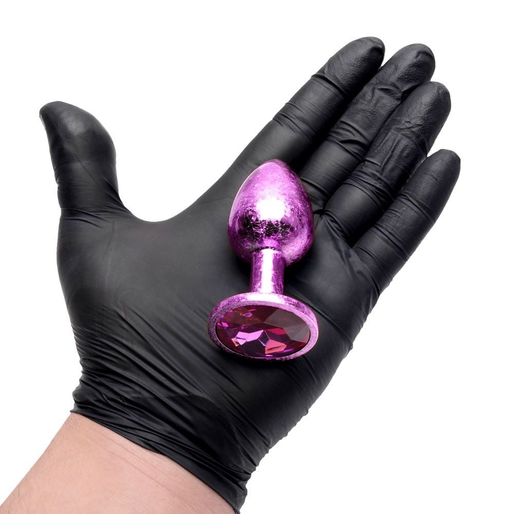Plug Anal Luxo Pedra Acrílico Tamanho P Vipmix