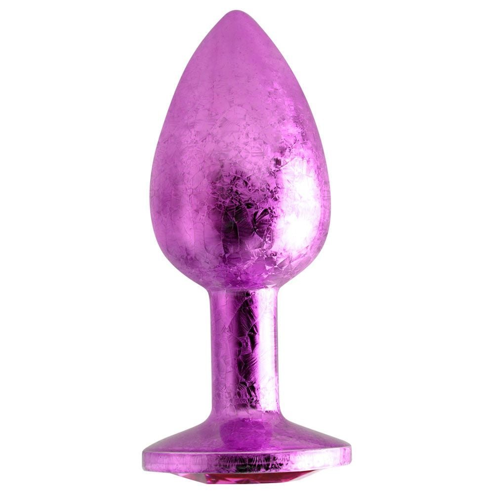 Plug Anal Luxo Pedra Acrílico Tamanho P Vipmix