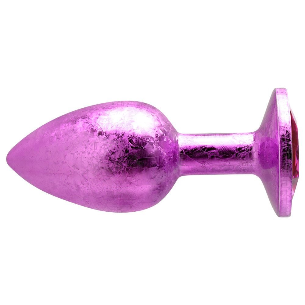 Plug Anal Luxo Pedra Acrílico Tamanho P Vipmix