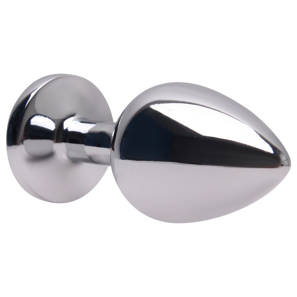 Plug Anal M Aço Brilhante Sexy Import
