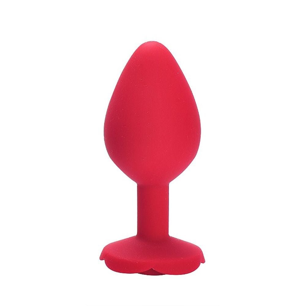 Plug Anal M Silicone Rosa 8,5 X 3,5cm Sexy Import