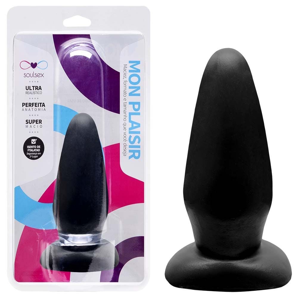 Plug Anal Maciço 14 X 5,4cm Soulsex