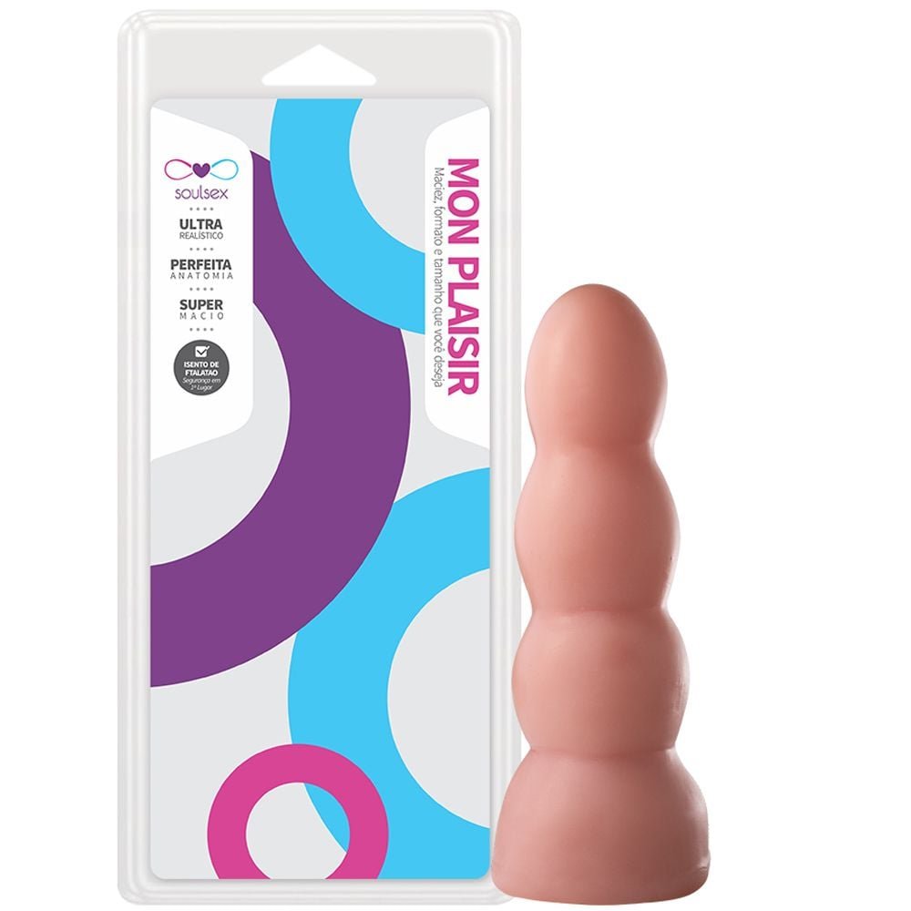 Plug Anal Maciço 15,5 X 5cm Soulsex