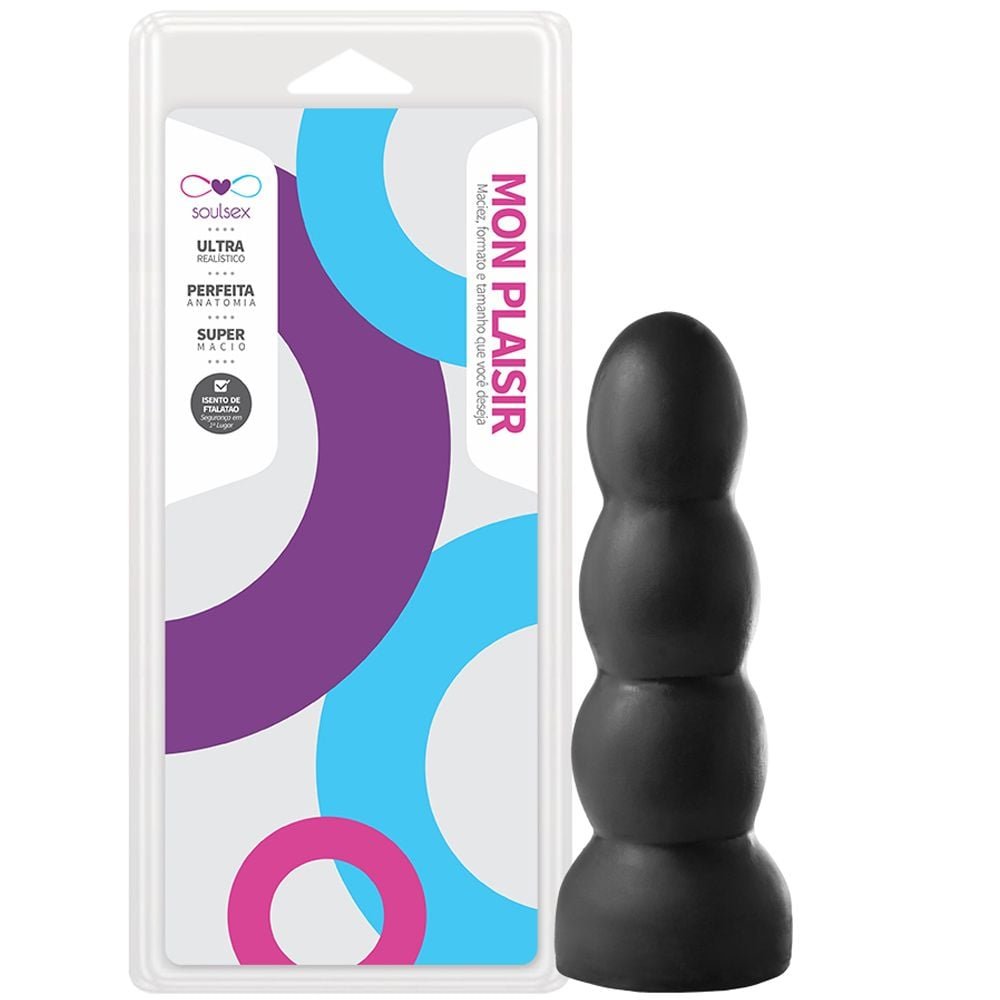 Plug Anal Maciço 15,5 X 5cm Soulsex