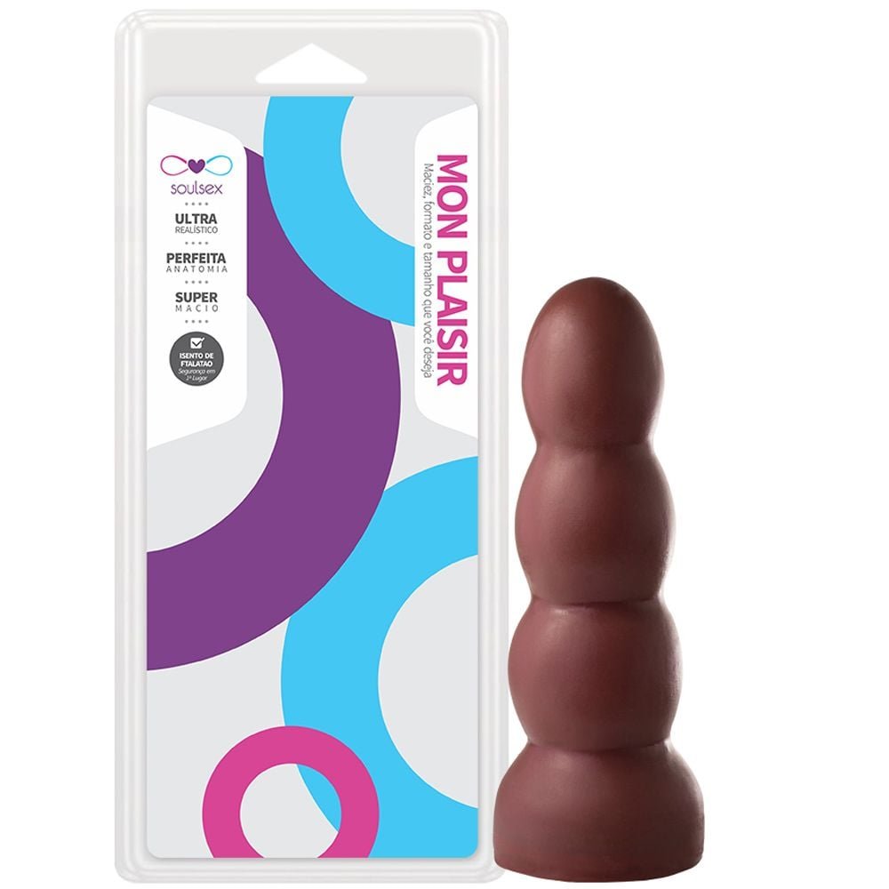 Plug Anal Maciço 15,5 X 5cm Soulsex