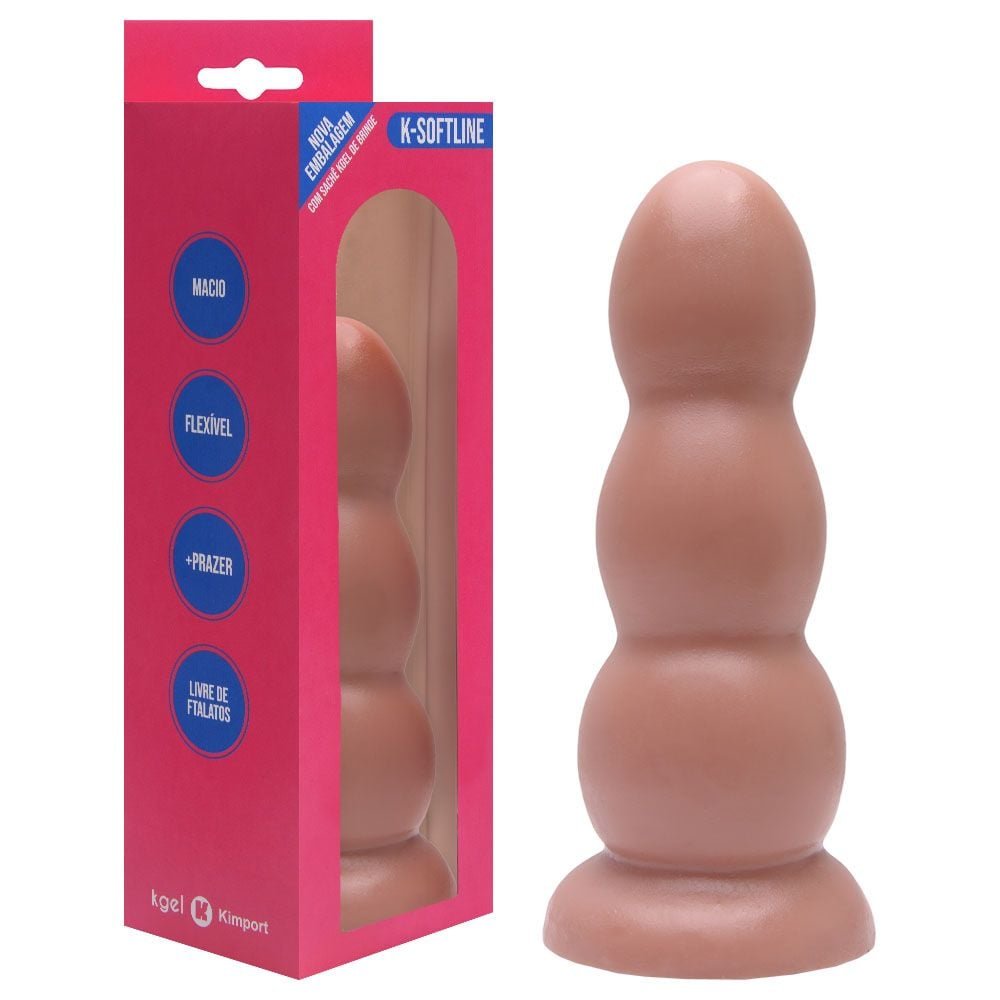 Plug Anal Maciço 16 X 4,5cm Kgel