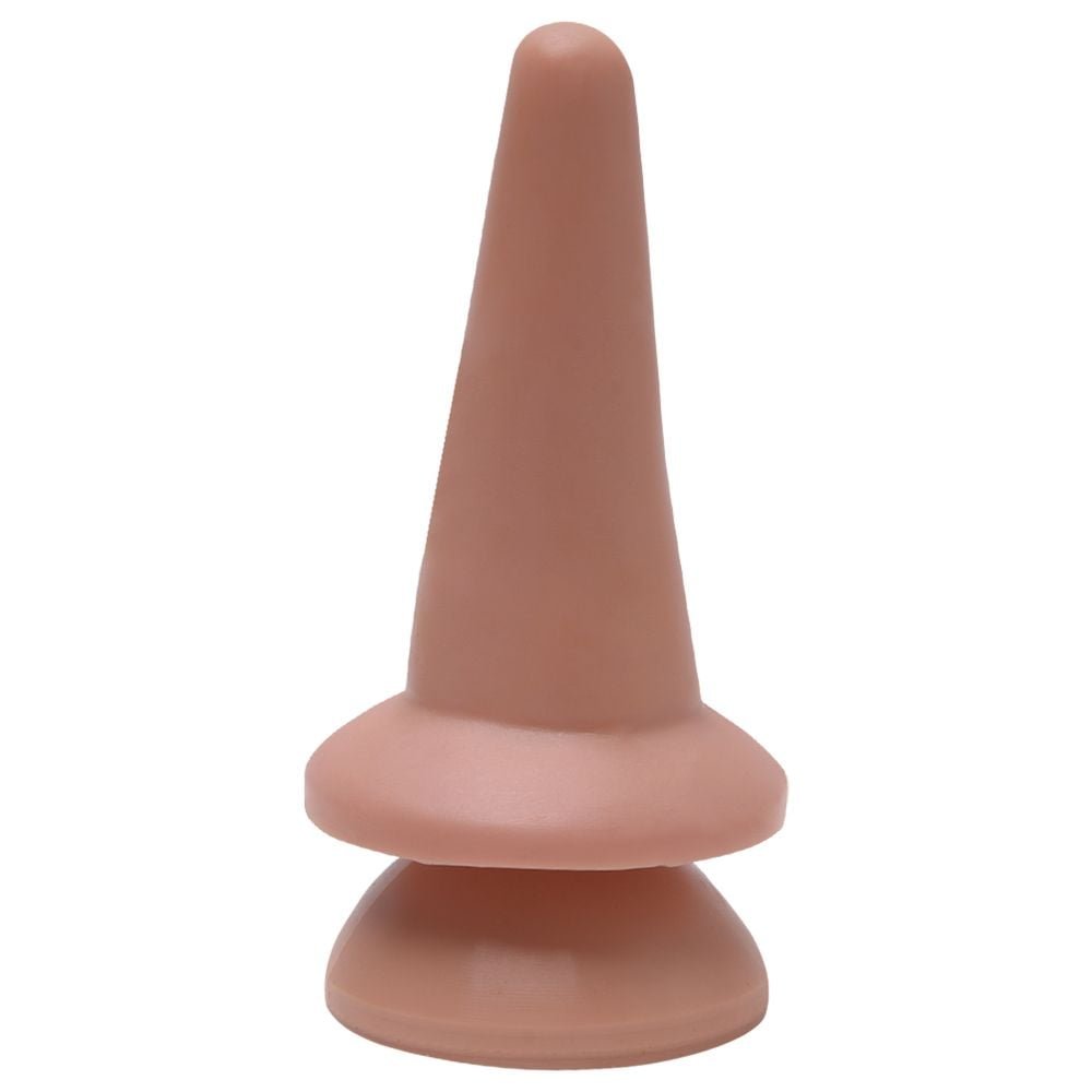 Plug Anal Maciço Com Ventosa 14cm Kgel
