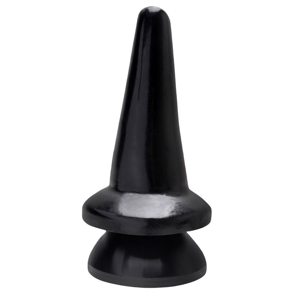 Plug Anal Maciço Com Ventosa 14cm Kgel