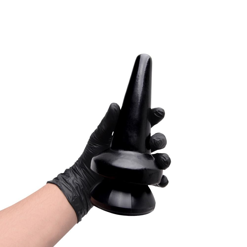 Plug Anal Maciço Com Ventosa 14cm Kgel