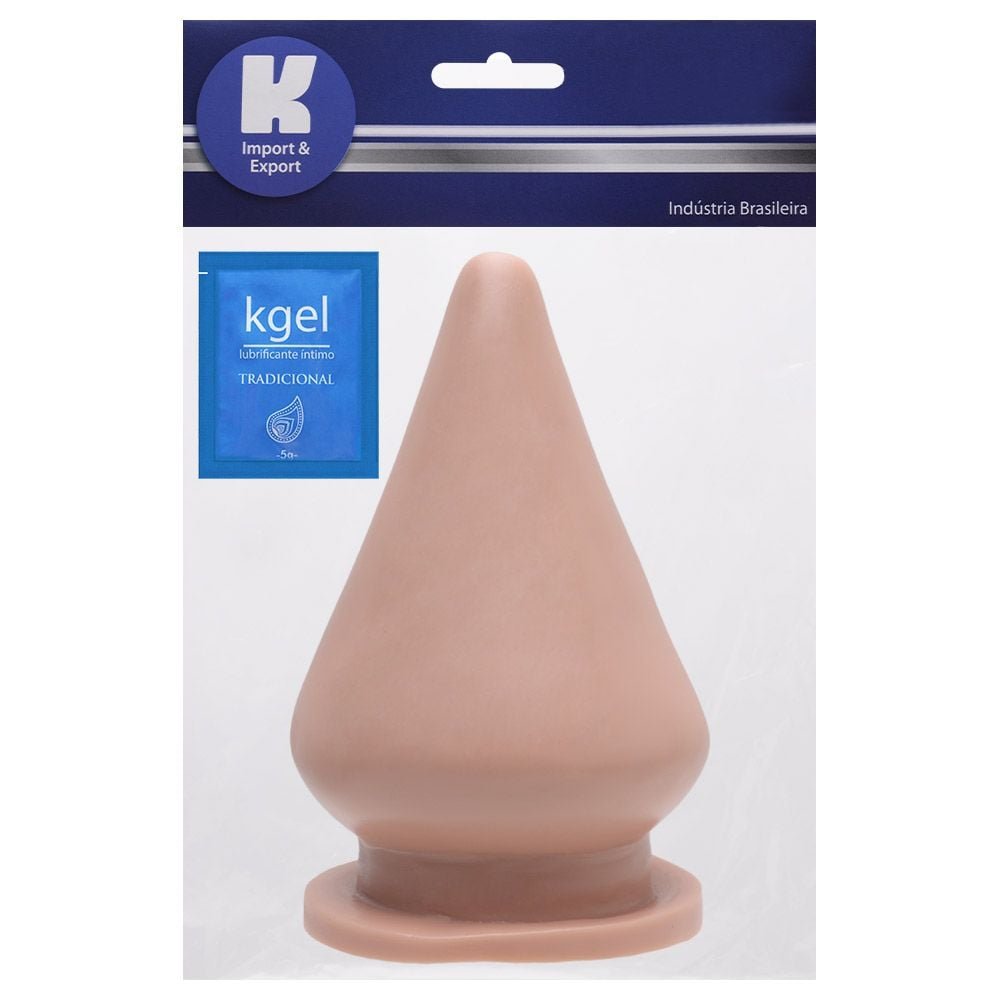Plug Anal Maciço Gigante 20 X 12cm Kgel