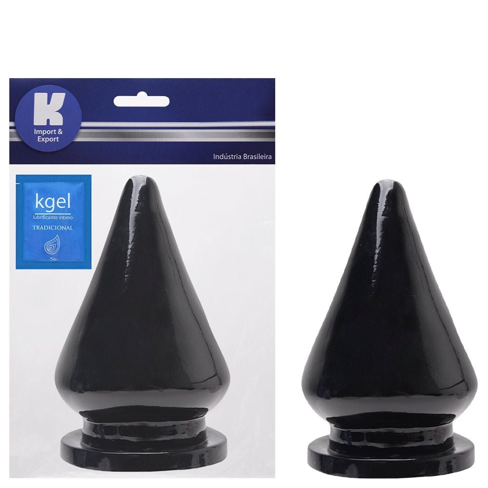 Plug Anal Maciço Gigante 20 X 12cm Kgel