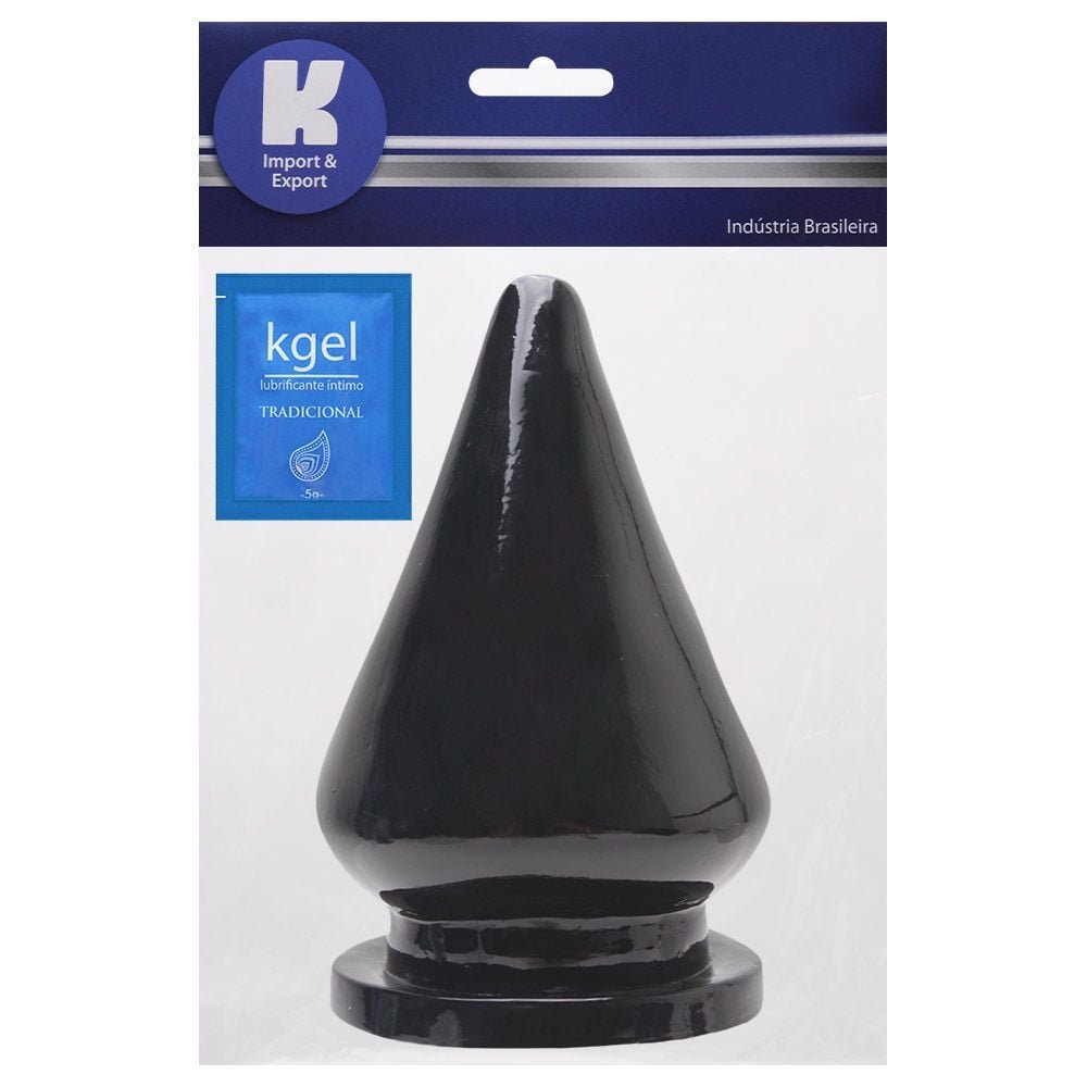 Plug Anal Maciço Gigante 20 X 12cm Kgel