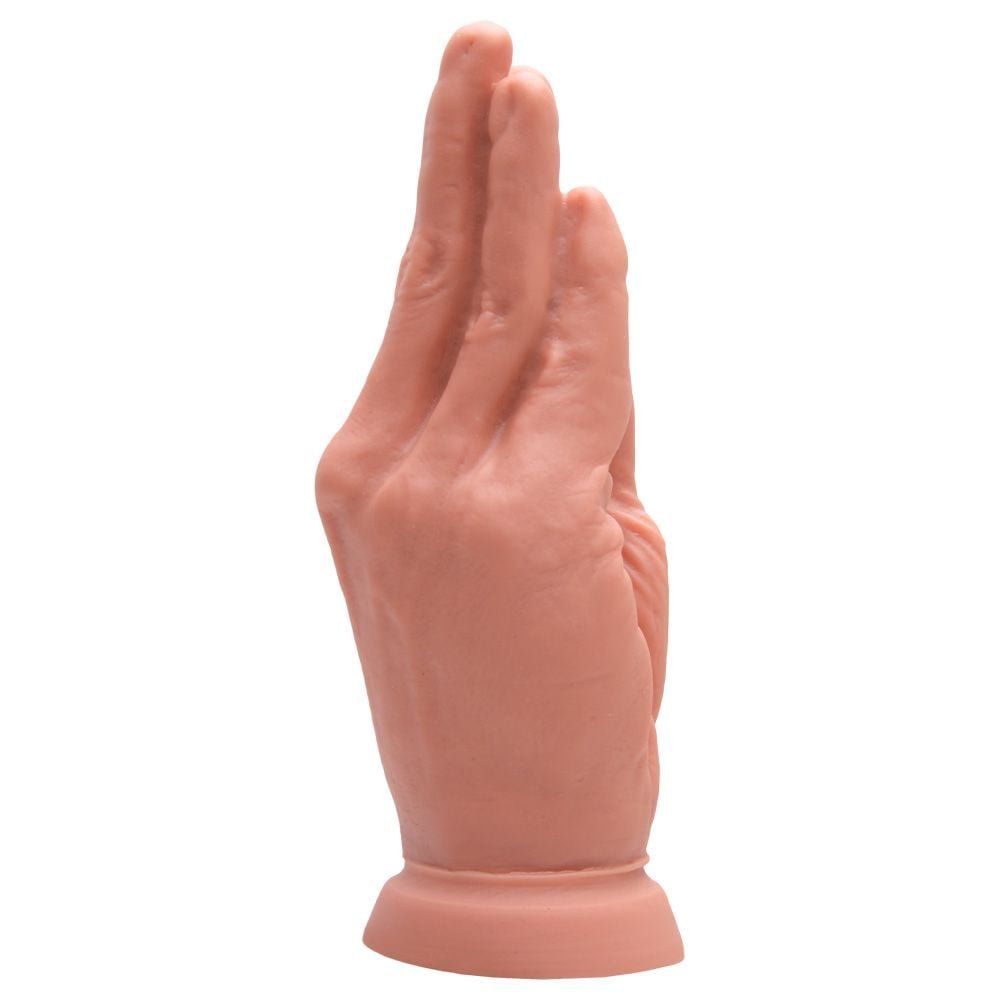 Plug Anal Mãozinha Maciço 18,5 X 6,5cm Dominatrixxx