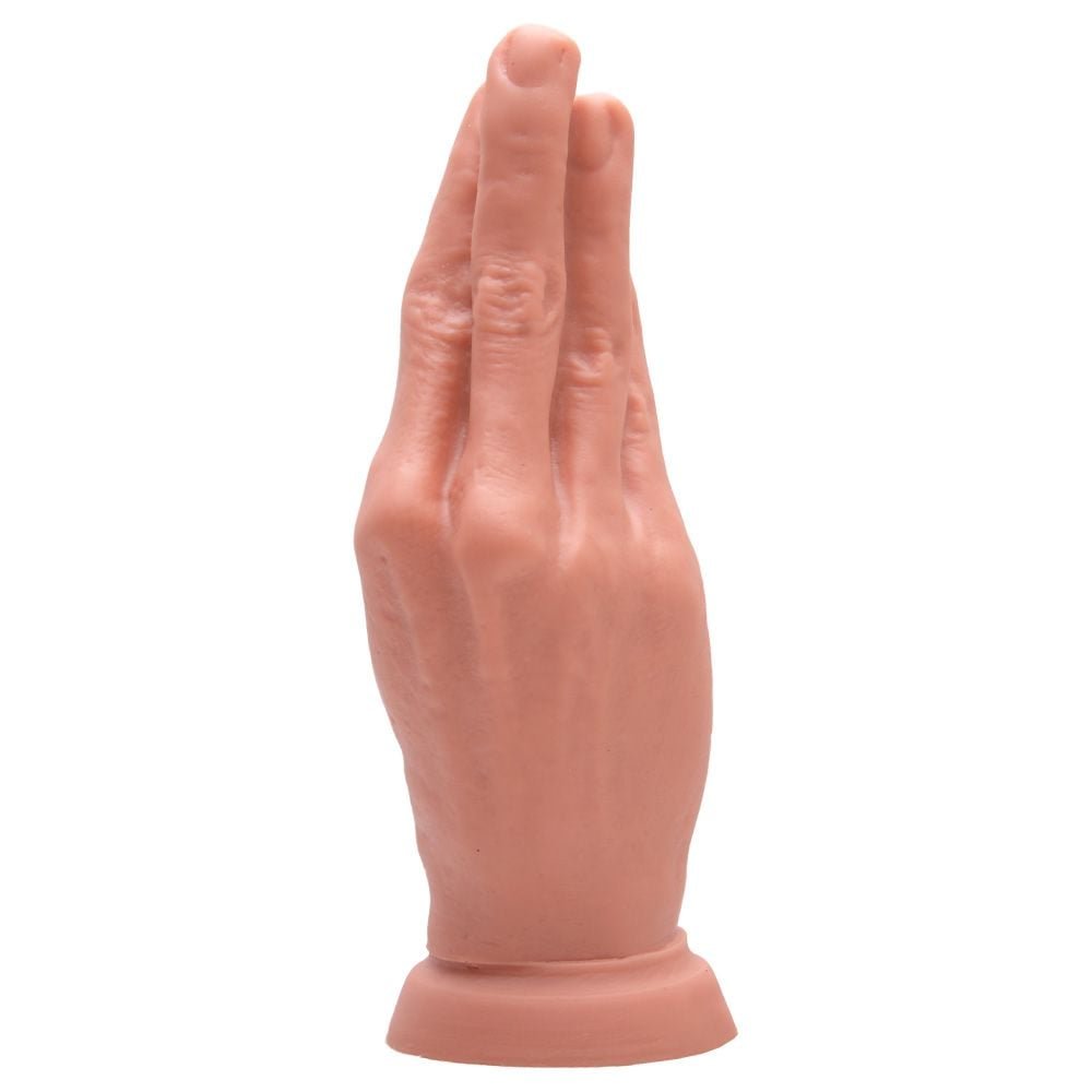 Plug Anal Mãozinha Maciço 18,5 X 6,5cm Dominatrixxx