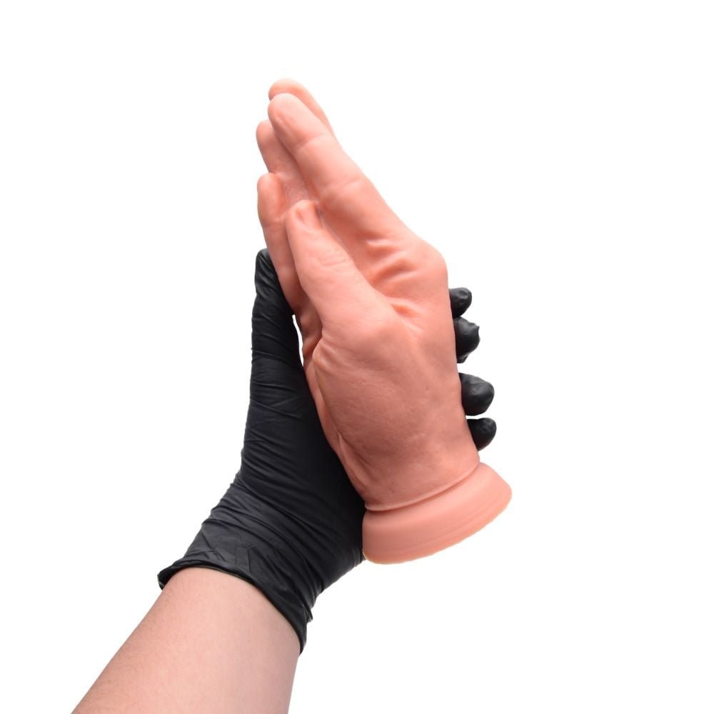 Plug Anal Mãozinha Maciço 18,5 X 6,5cm Dominatrixxx