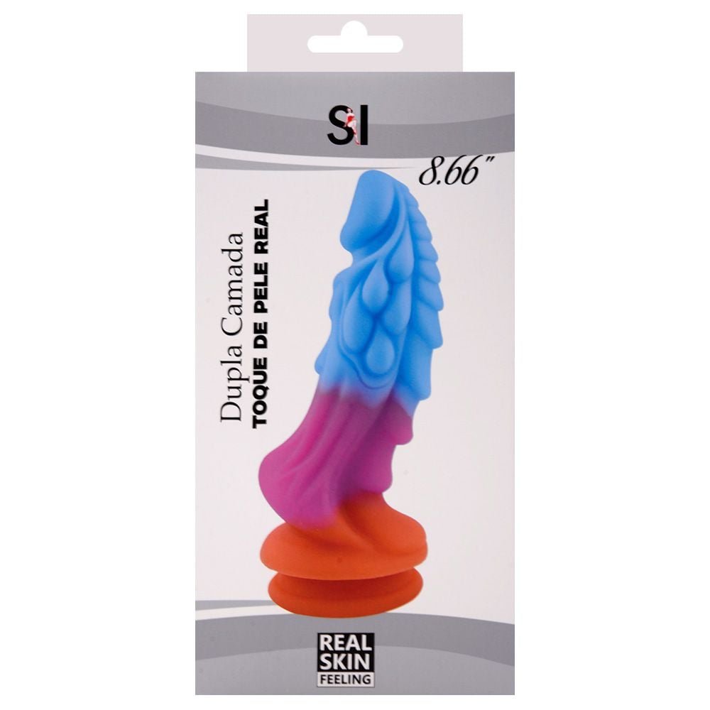Plug Anal Master Colorido 20 X 5,2cm Si Sexy Import