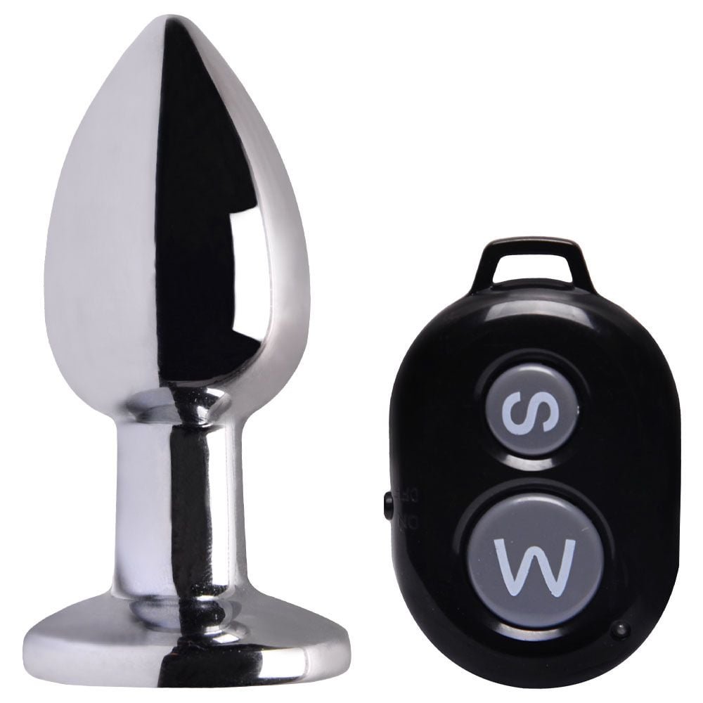 Plug Anal Metal 10 Vibrações Controle Remoto Vipmix