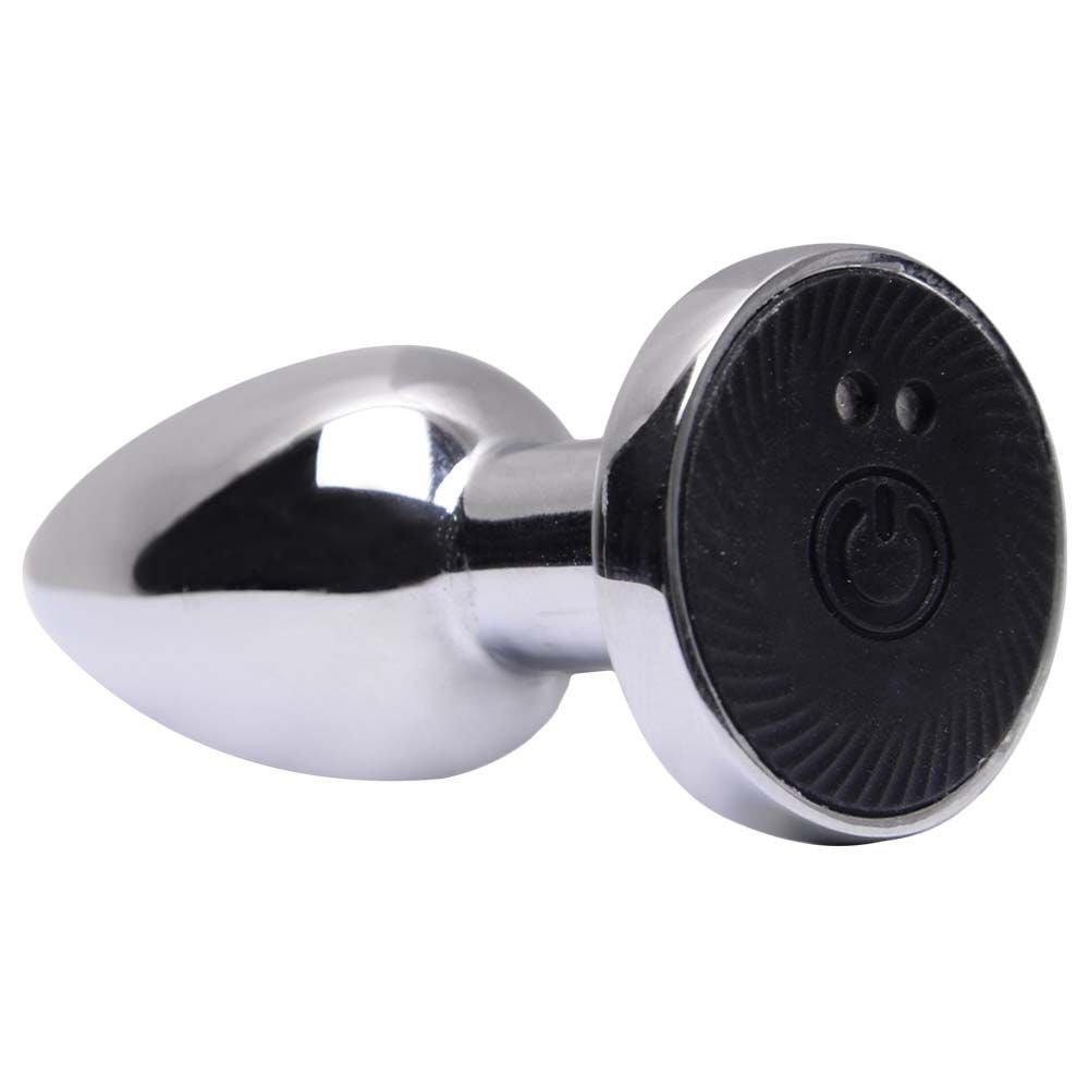 Plug Anal Metal 10 Vibrações Controle Remoto Vipmix