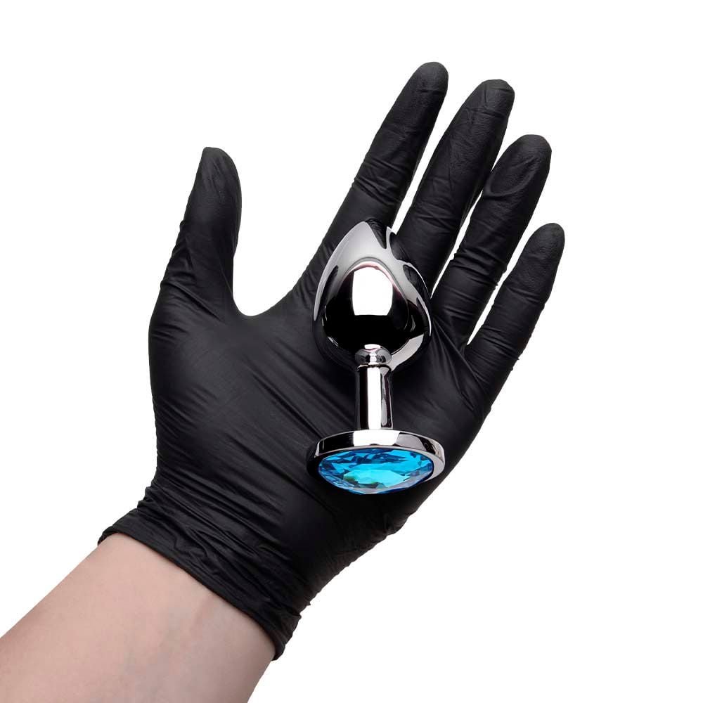 Plug Anal Metal Com Pedra G Sensual Love