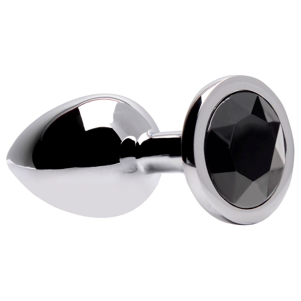 Plug Anal Metal Com Pedra G Sensual Love