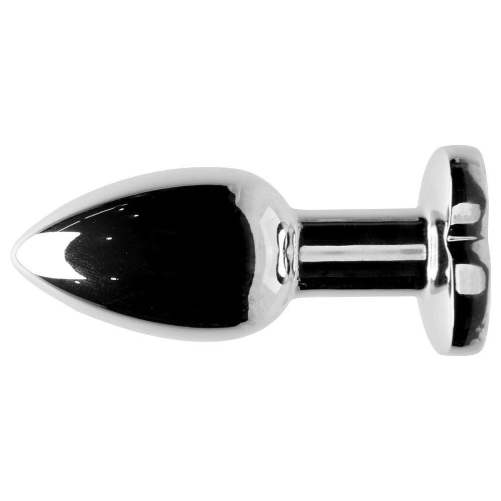 Plug Anal Metal Led 12 Vibrações Tamanho P Vipmix