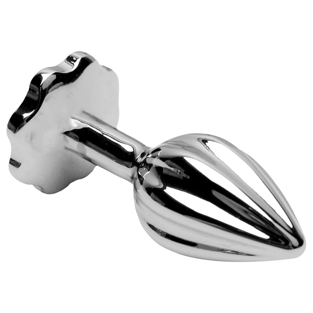 Plug Anal Metal Listras Verticais Tamanho P Vipmix