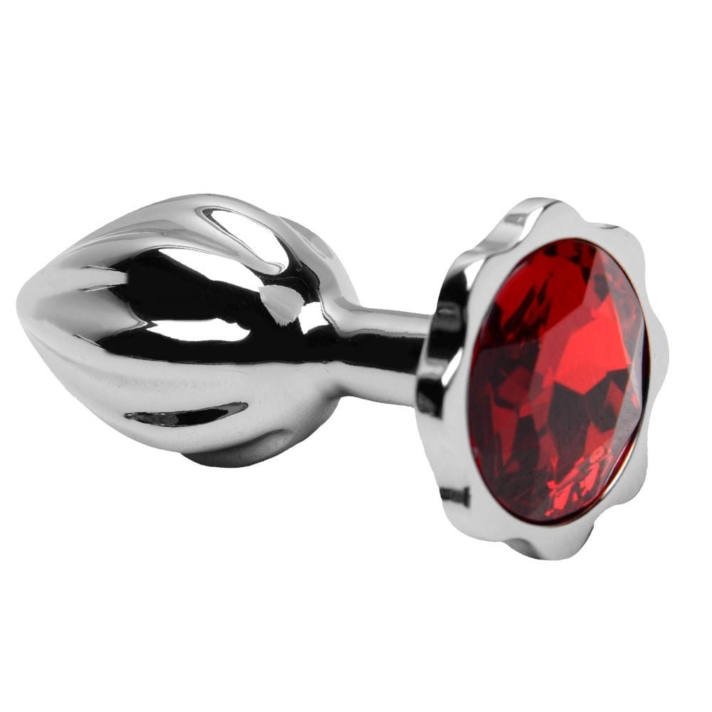 Plug Anal Metal Listras Verticais Tamanho P Vipmix