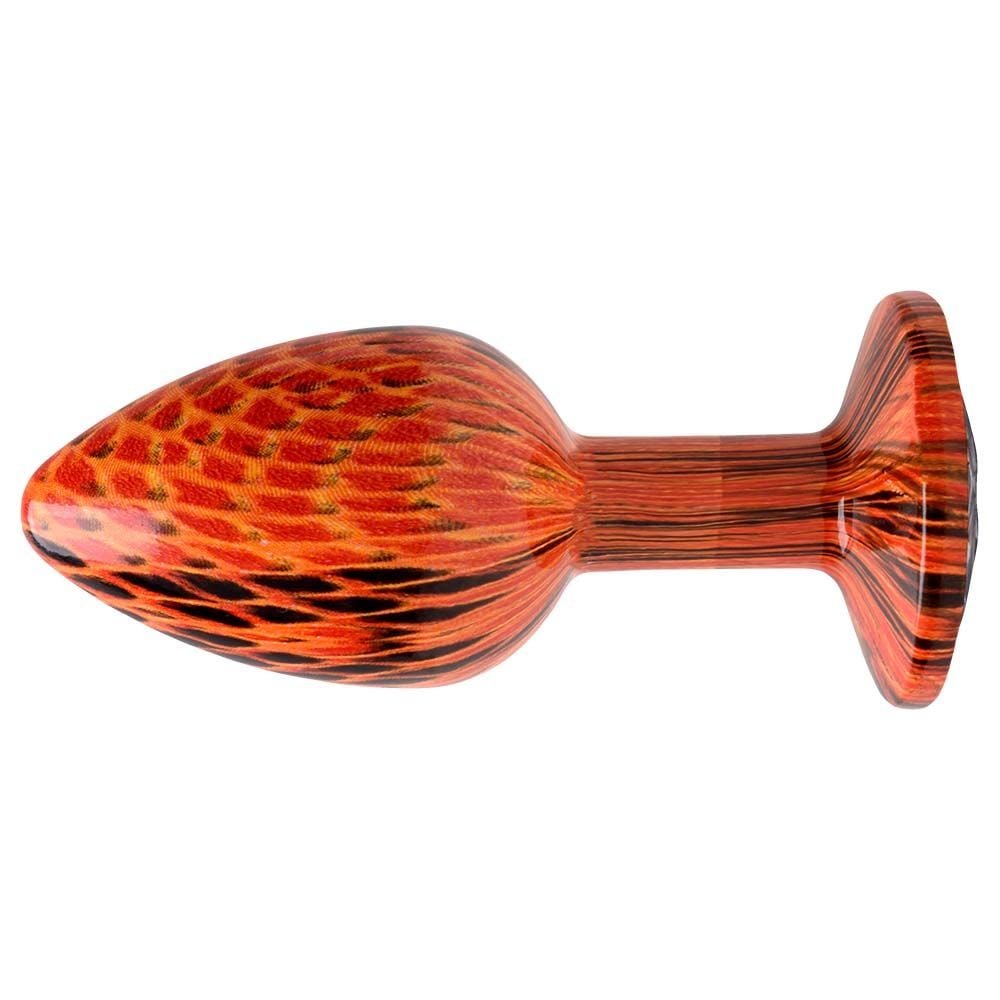 Plug Anal Metal Luxo Oncinha Tamanho P Vipmix
