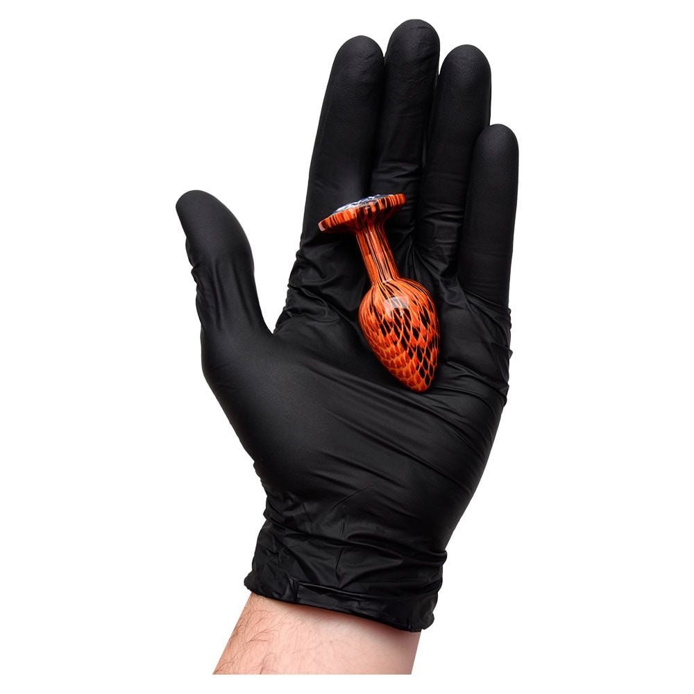 Plug Anal Metal Luxo Oncinha Tamanho P Vipmix