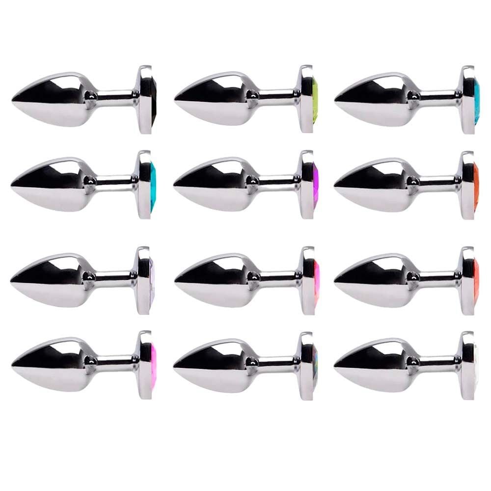 Plug Anal P Aço Brilhante Sexy Import