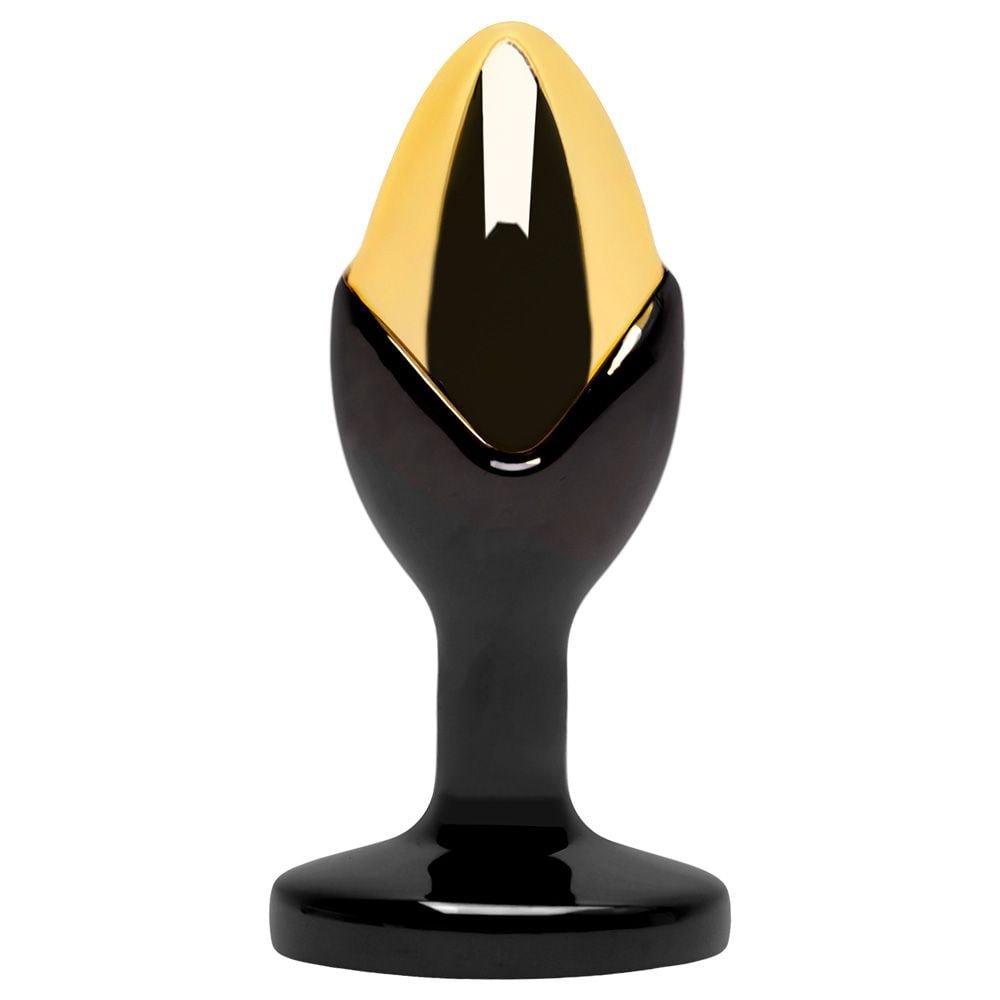 Plug Anal P Bicolor Luxo Pedra Acrílica Vipmix