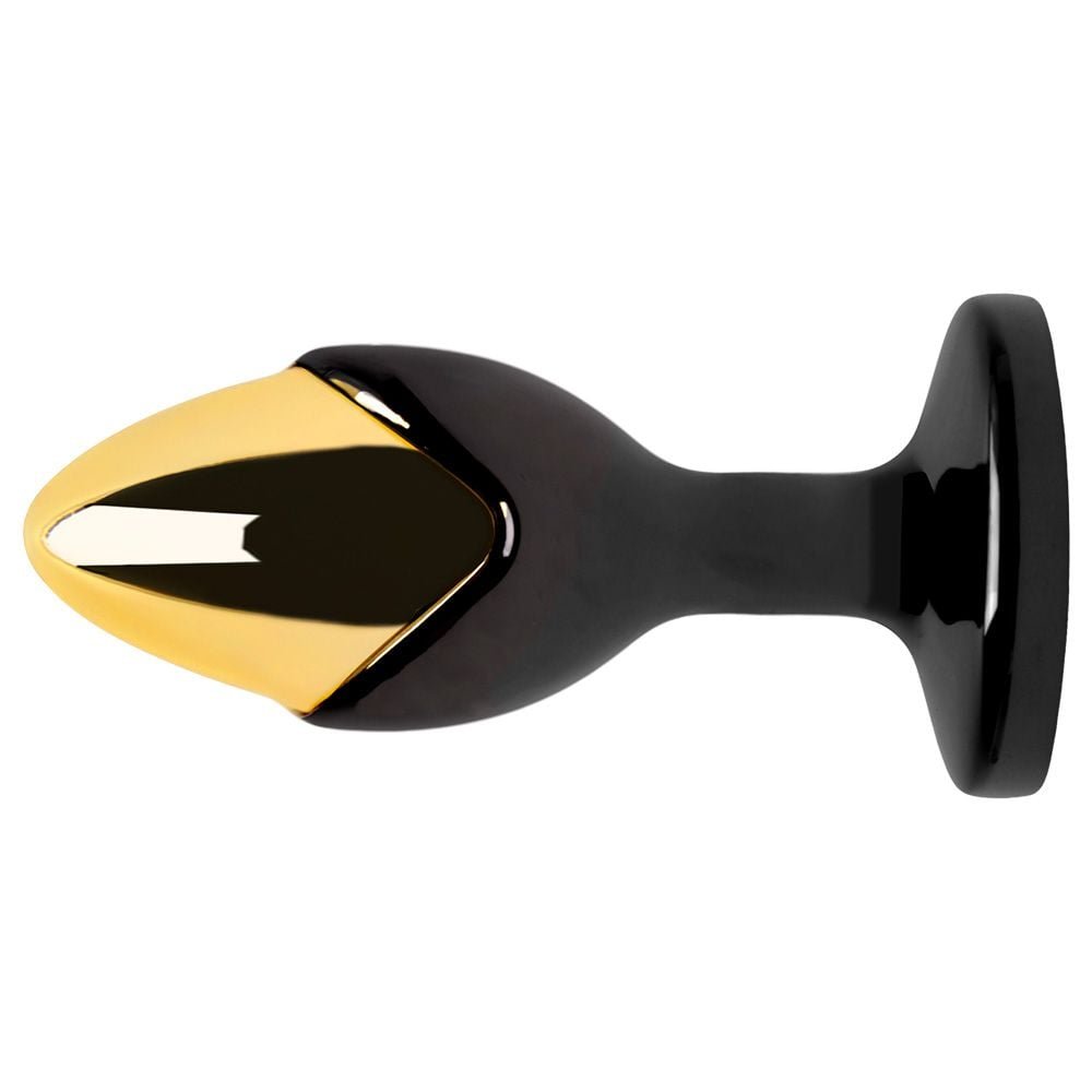 Plug Anal P Bicolor Luxo Pedra Acrílica Vipmix