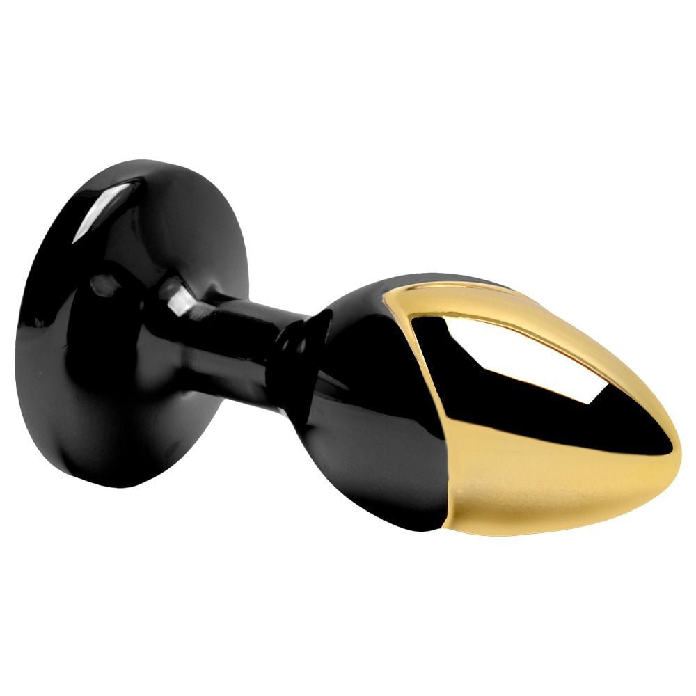 Plug Anal P Bicolor Luxo Pedra Acrílica Vipmix
