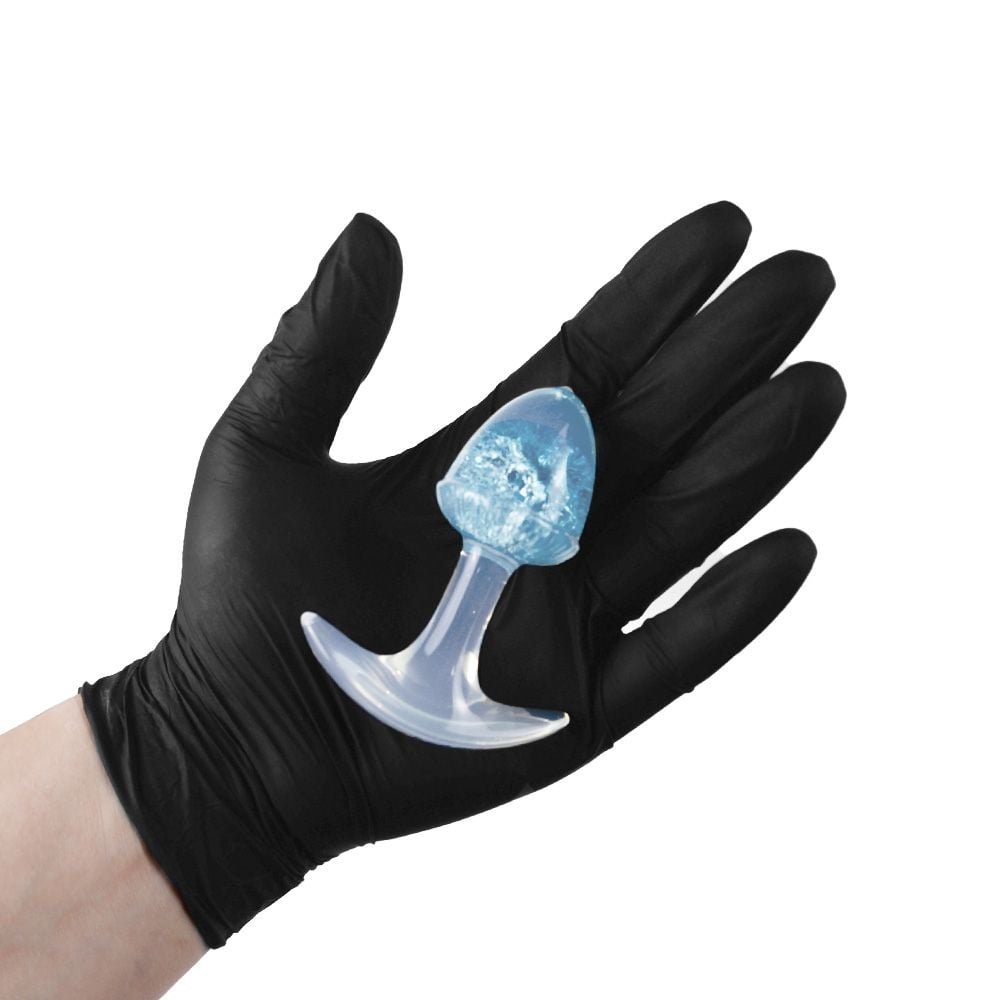Plug Anal P Bolota Esfera Vidro 8,7 X 6,5cm Vipmix