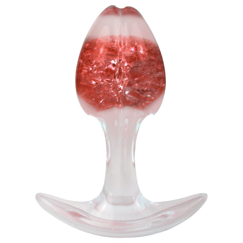 Plug Anal P Broto Esfera Vidro 8,8 X 6,5cm Vipmix
