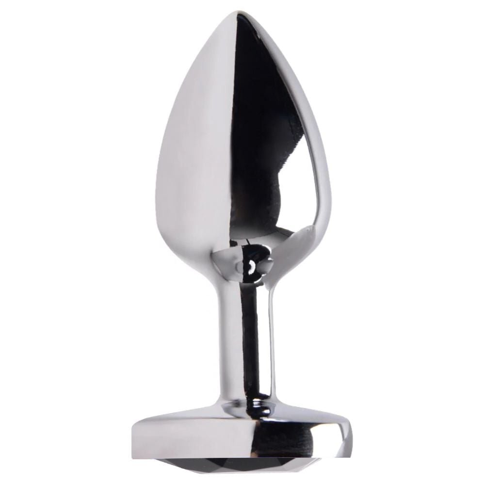 Plug Anal P Coração Aço Inox 7 X 2,8cm Sexy Import