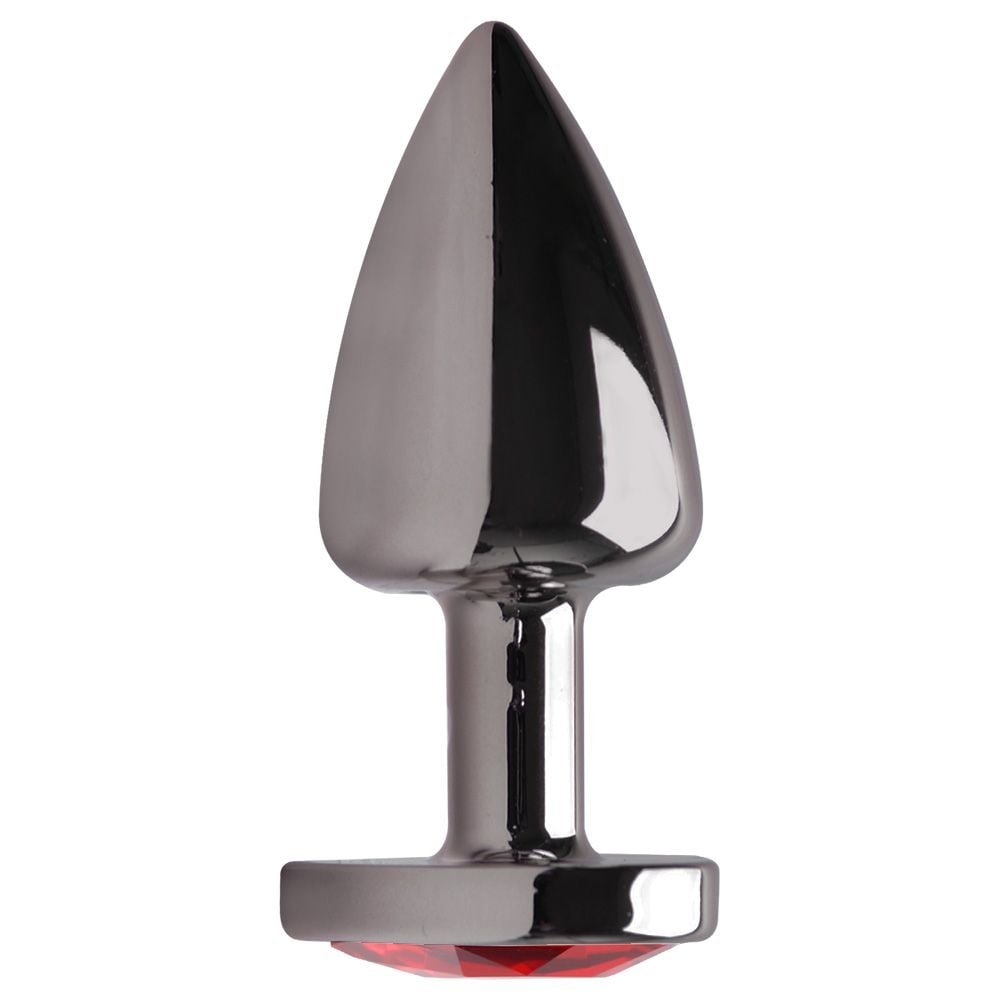 Plug Anal P Coração Unique Fumê Abs La Pimienta