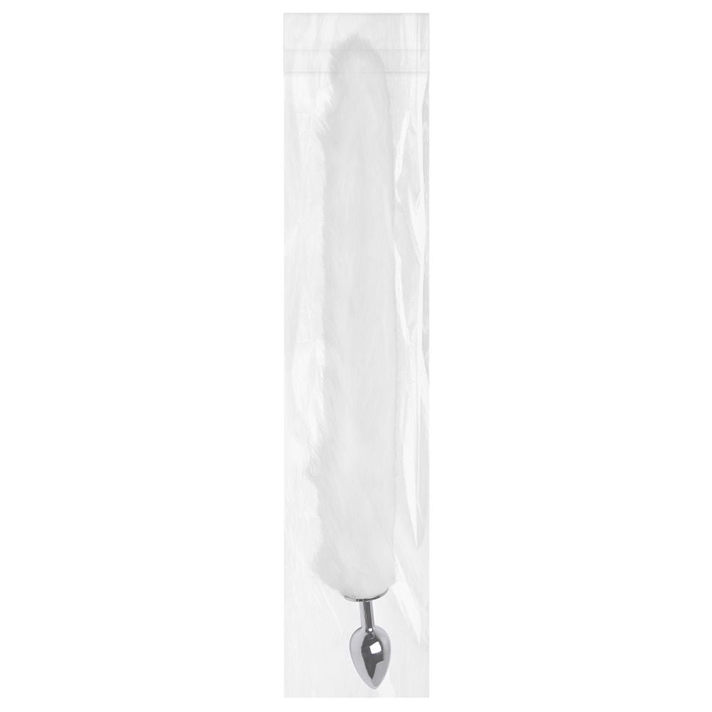 Plug Anal P Rabo De Raposa Branco Sexy Import