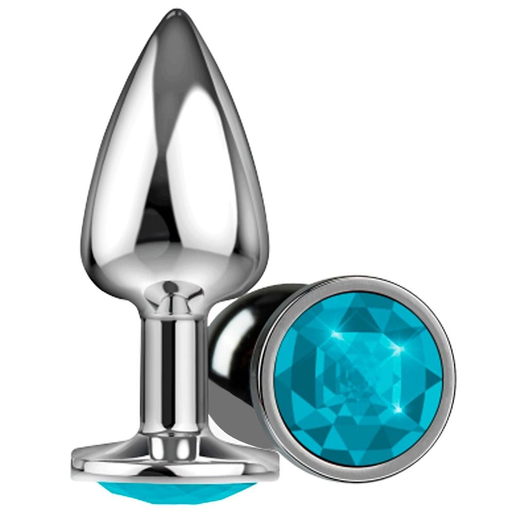 Plug Anal P Silver Detalhe Pedra La Pimienta