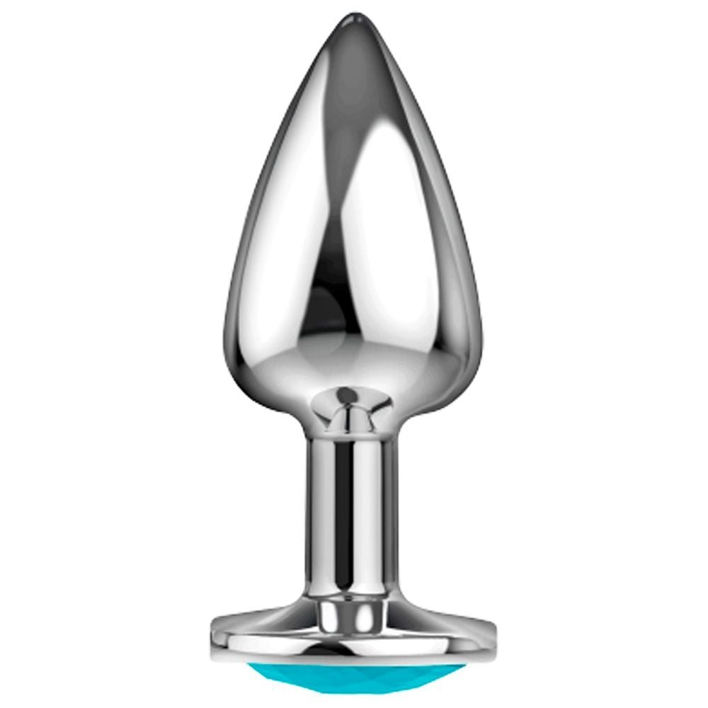 Plug Anal P Silver Detalhe Pedra La Pimienta