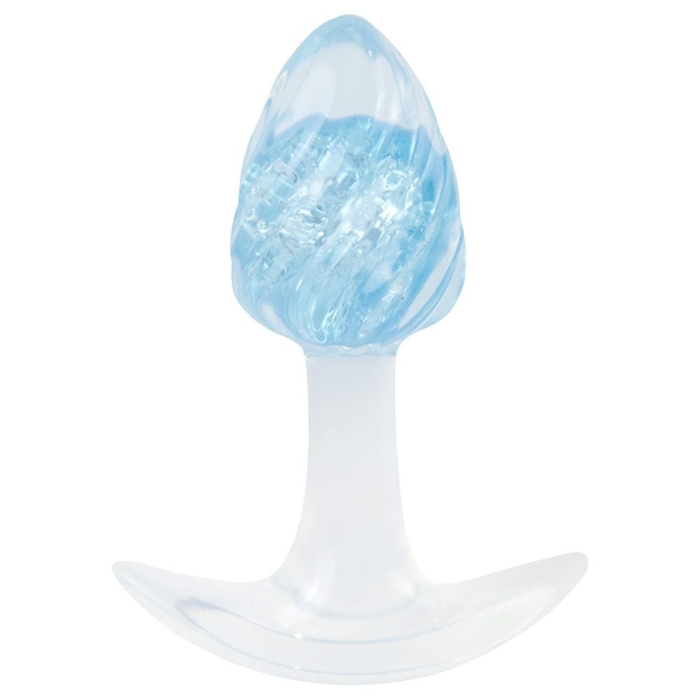 Plug Anal P Twister Esfera Vidro 8,7 X 6,5cm Vipmix