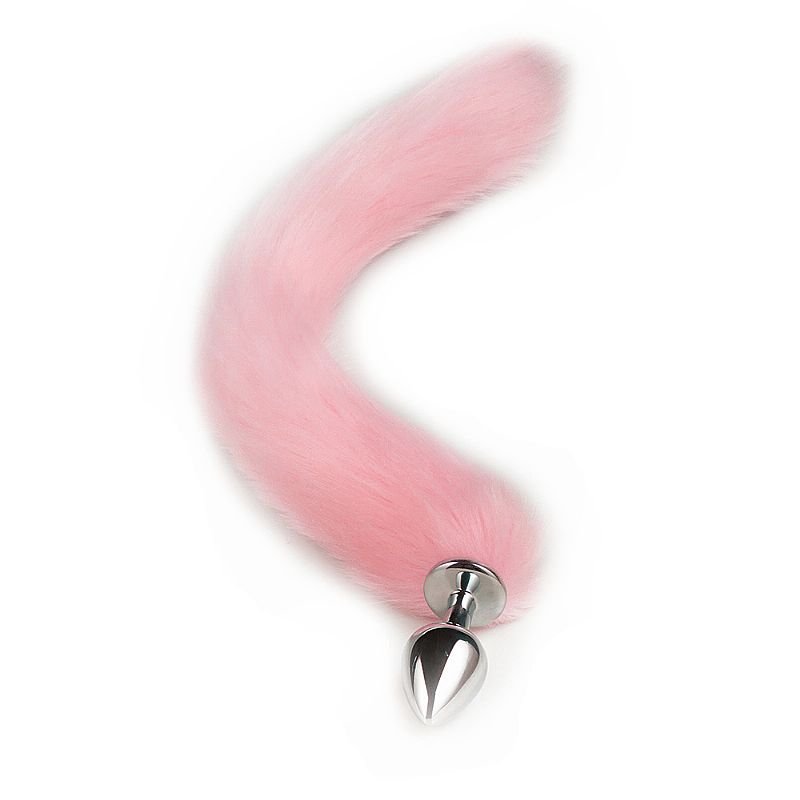 Plug Anal Rabo de Raposa - Plug Tamanho P / Rabo 40 cm