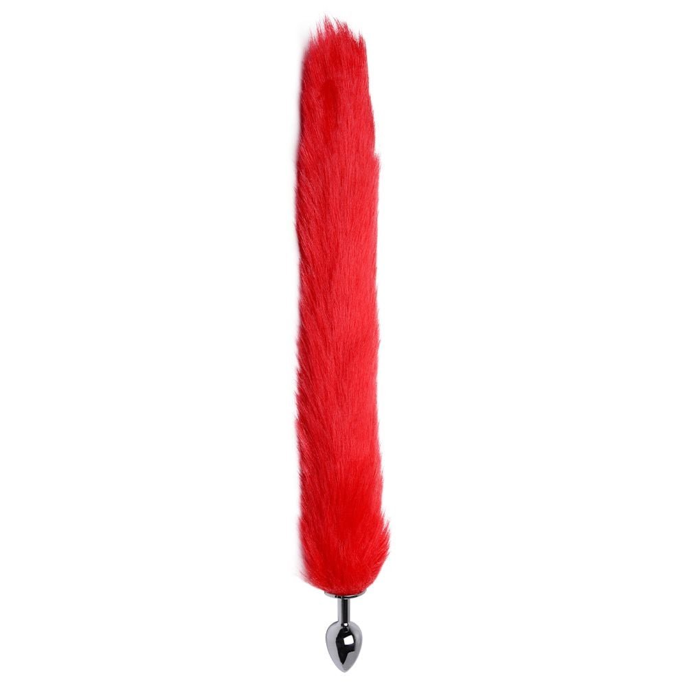 Plug Anal Rabo De Raposa Vermelho Sexy Import