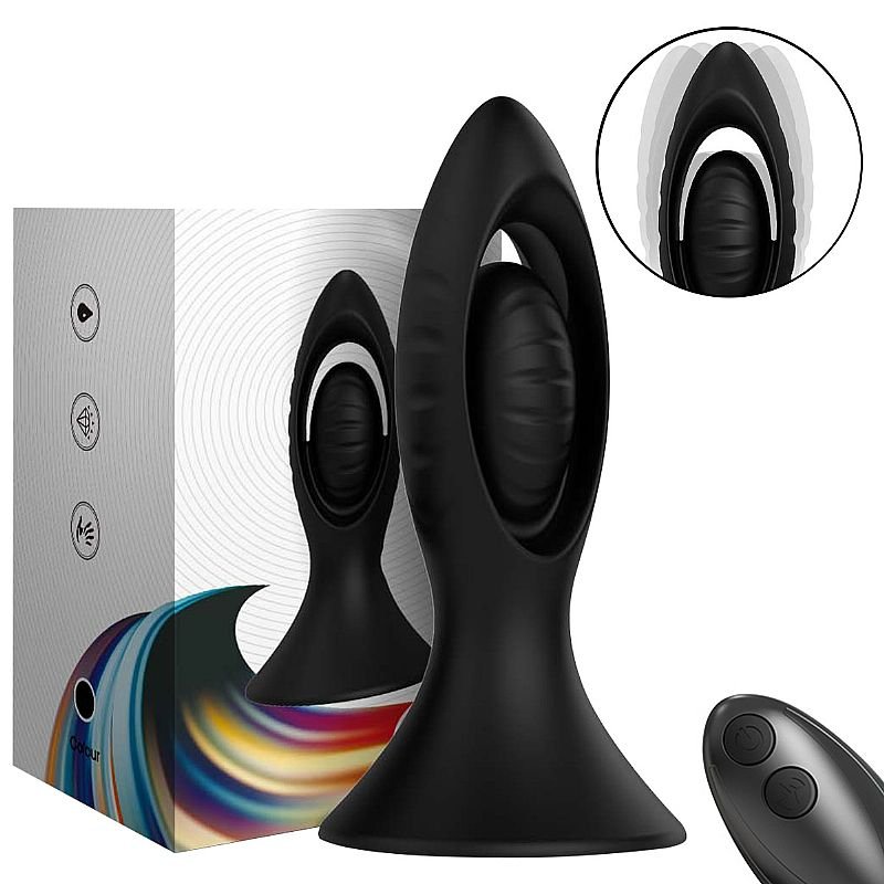 Plug Anal Recarregável / com controle Remoto - Tamanho 12.0x3,7