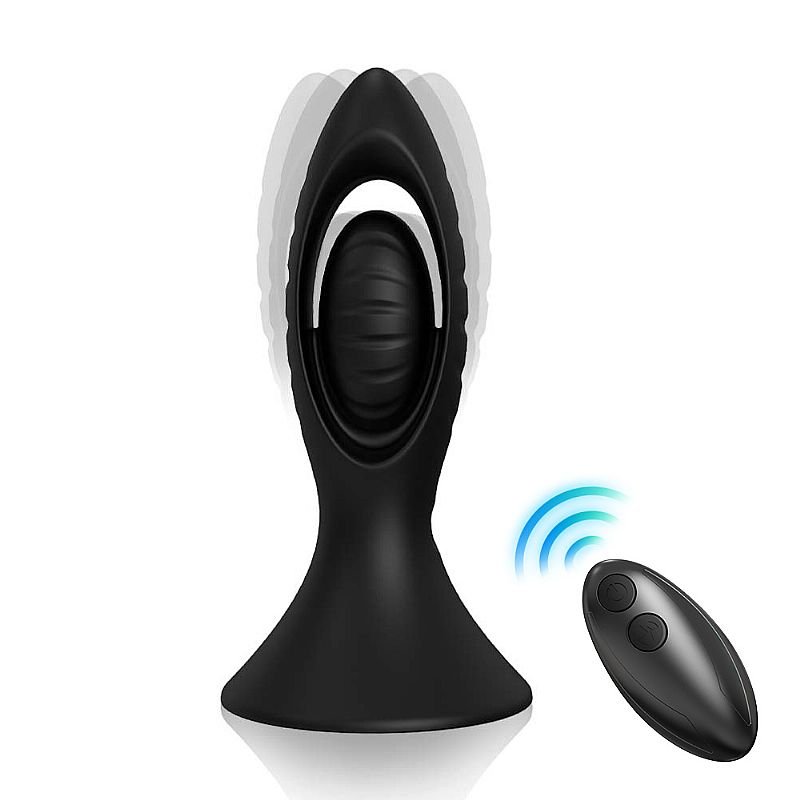 Plug Anal Recarregável / com controle Remoto - Tamanho 12.0x3,7
