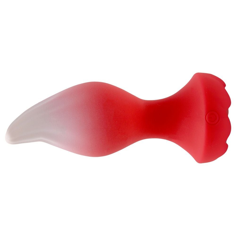 Plug Anal Silicone 10 Vibrações Rotação Sem Fio Vipmix