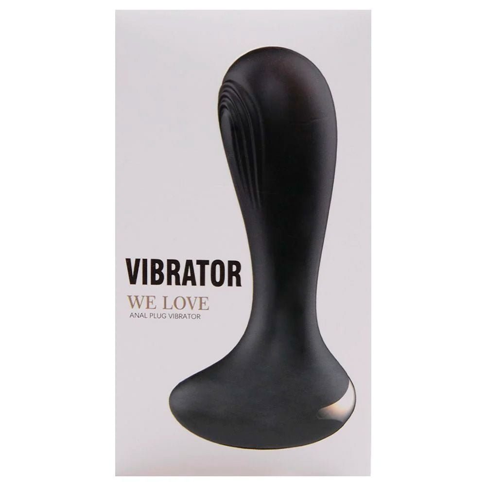 Plug Anal Silicone 10 Vibrações Usb We Love Vipmix