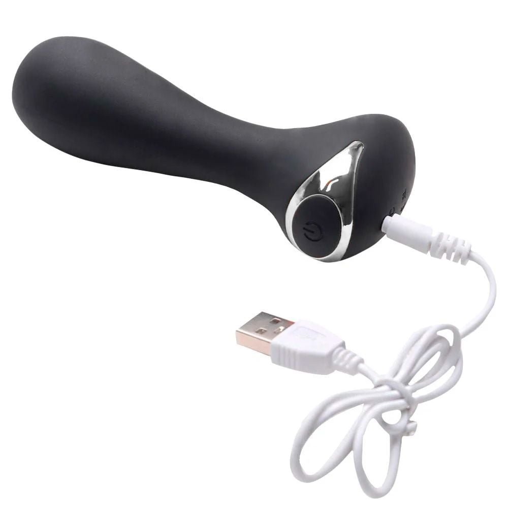 Plug Anal Silicone 10 Vibrações Usb We Love Vipmix