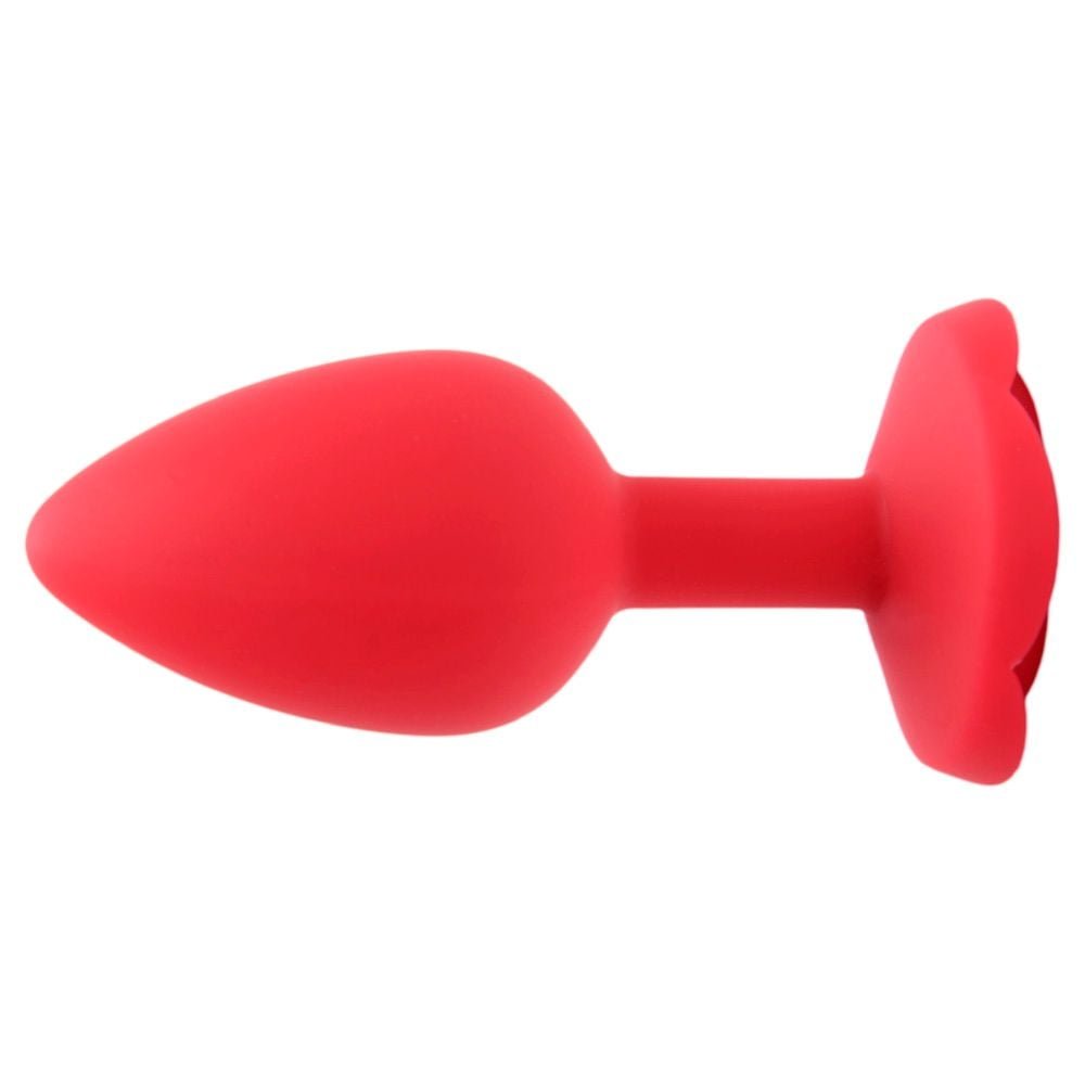 Plug Anal Silicone Base De Flor Tamanho P Vipmix