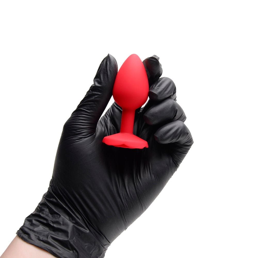 Plug Anal Silicone Base De Flor Tamanho P Vipmix